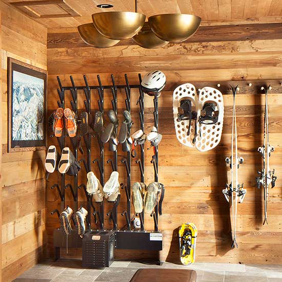 Aesthetically Pleasing Ski Boot Dryers for Luxury Homes