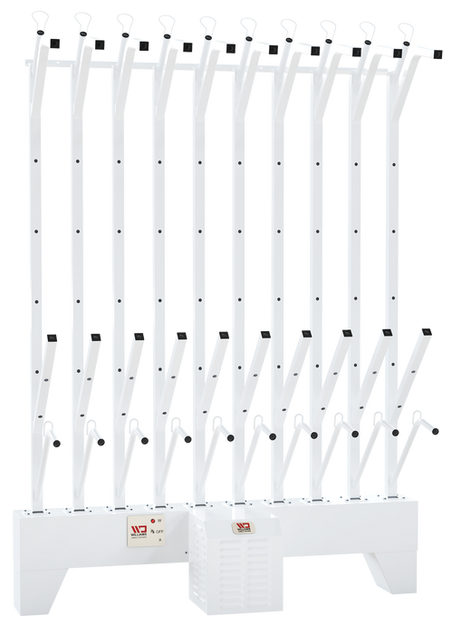White boot & glove dryer