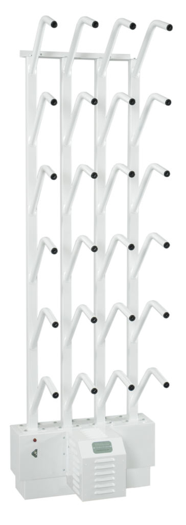 wall mounted twelve pair boot dryer