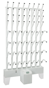 wall mounted sixteen pair boot and glove dryer