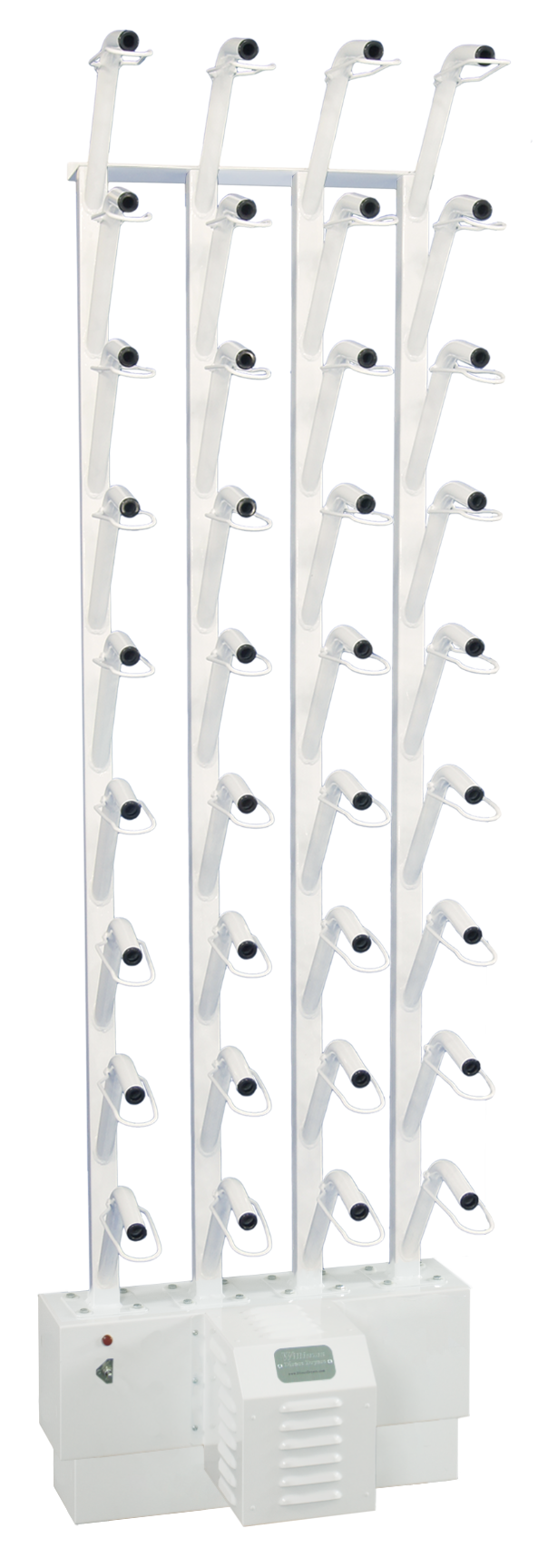 wall mounted twelve pair boot dryer